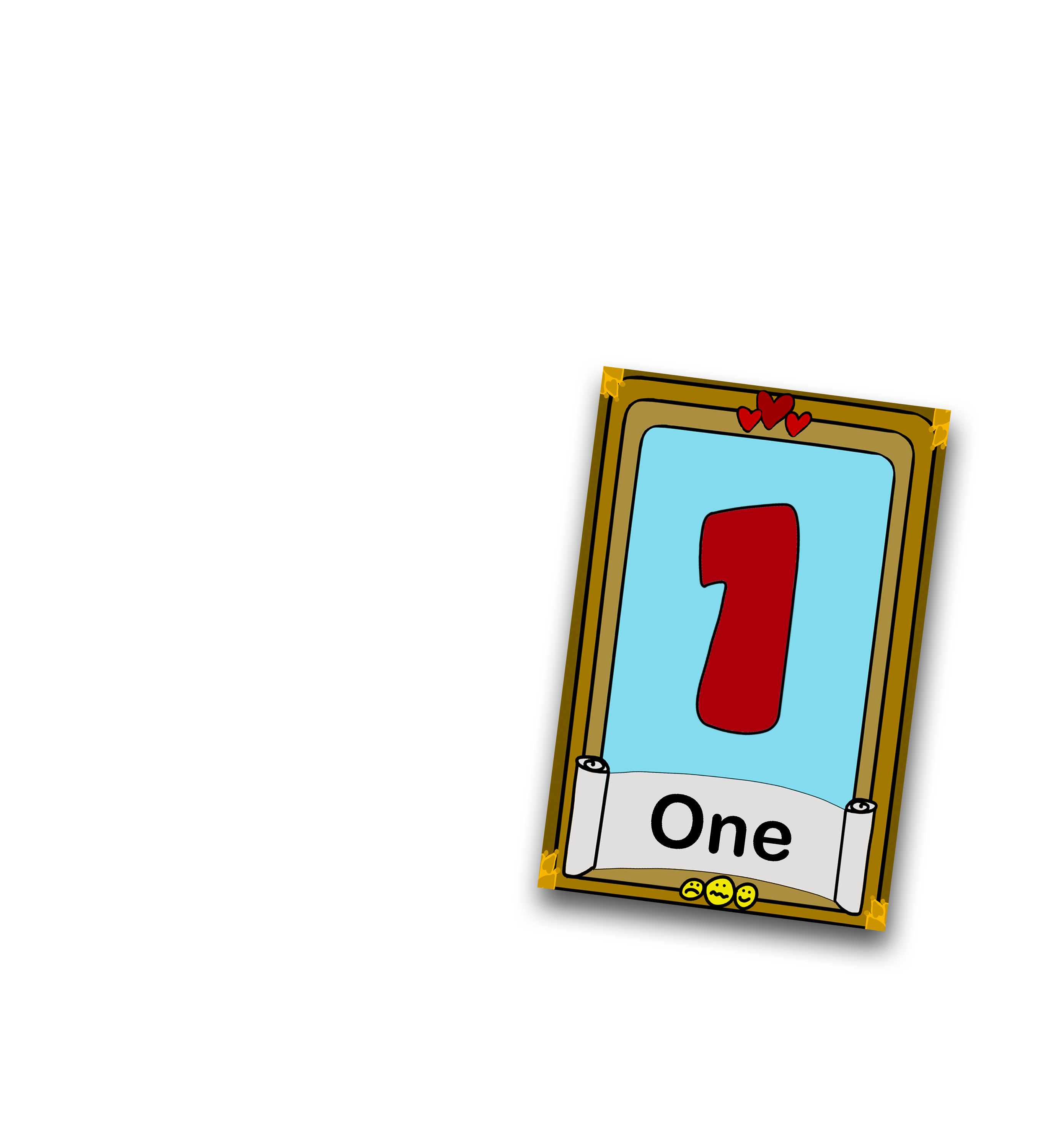 Number one counting card