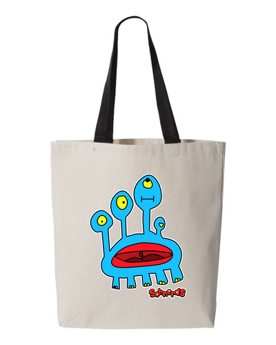 Blue Schnerd Tote Bag