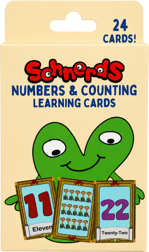Schnerds Counting Cards Pack - 24 Cards per Pack