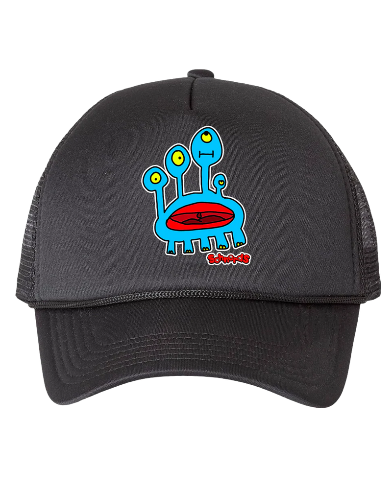 Darlene Schnerd Black Trucker Hat