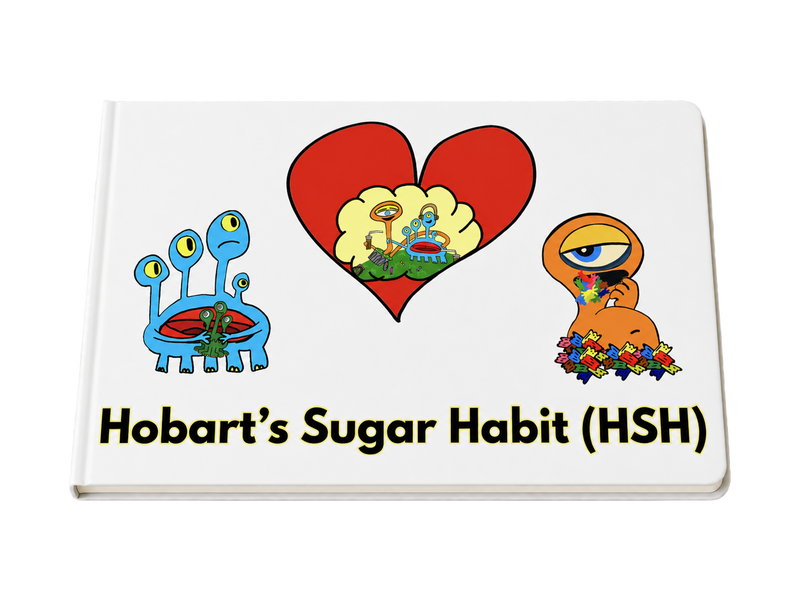 Hobart's Sugar Habit - Trash Schnerd Book