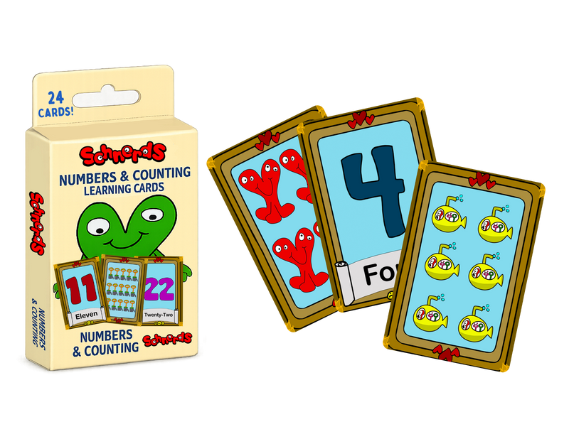 Schnerds Counting Cards Pack - 24 Cards per Pack