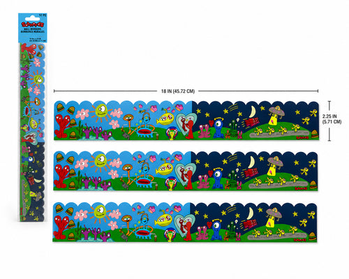 Schnerds Bulletin Board Border Pack - 12 Borders per Pack