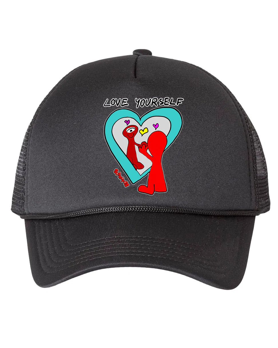 Love Yourself Schnerd Trucker Hat