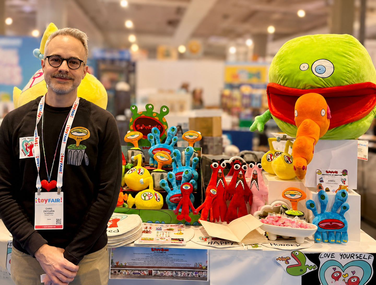 Chris Zaccaria at Toy Fair 2026