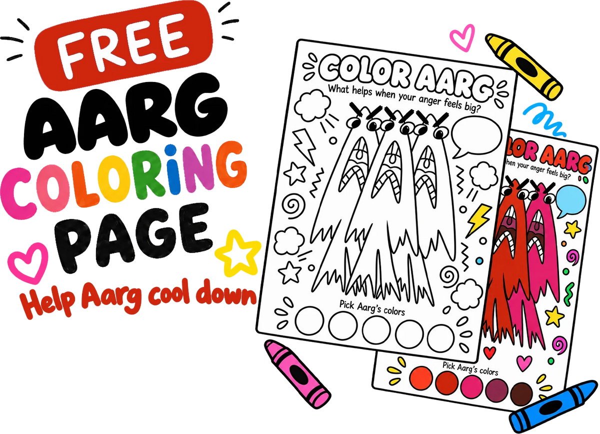 Free Aarg coloring page