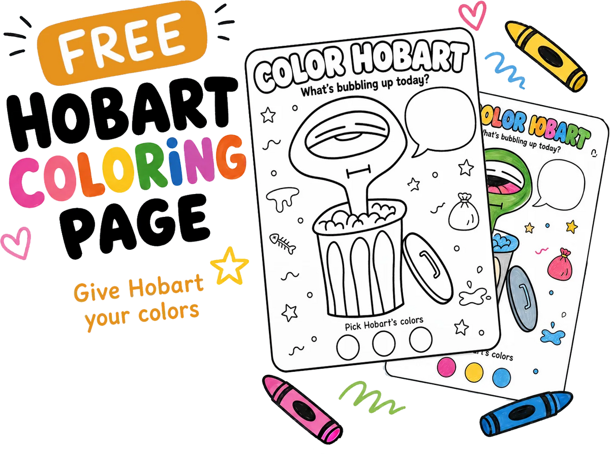 Free Hobart coloring page
